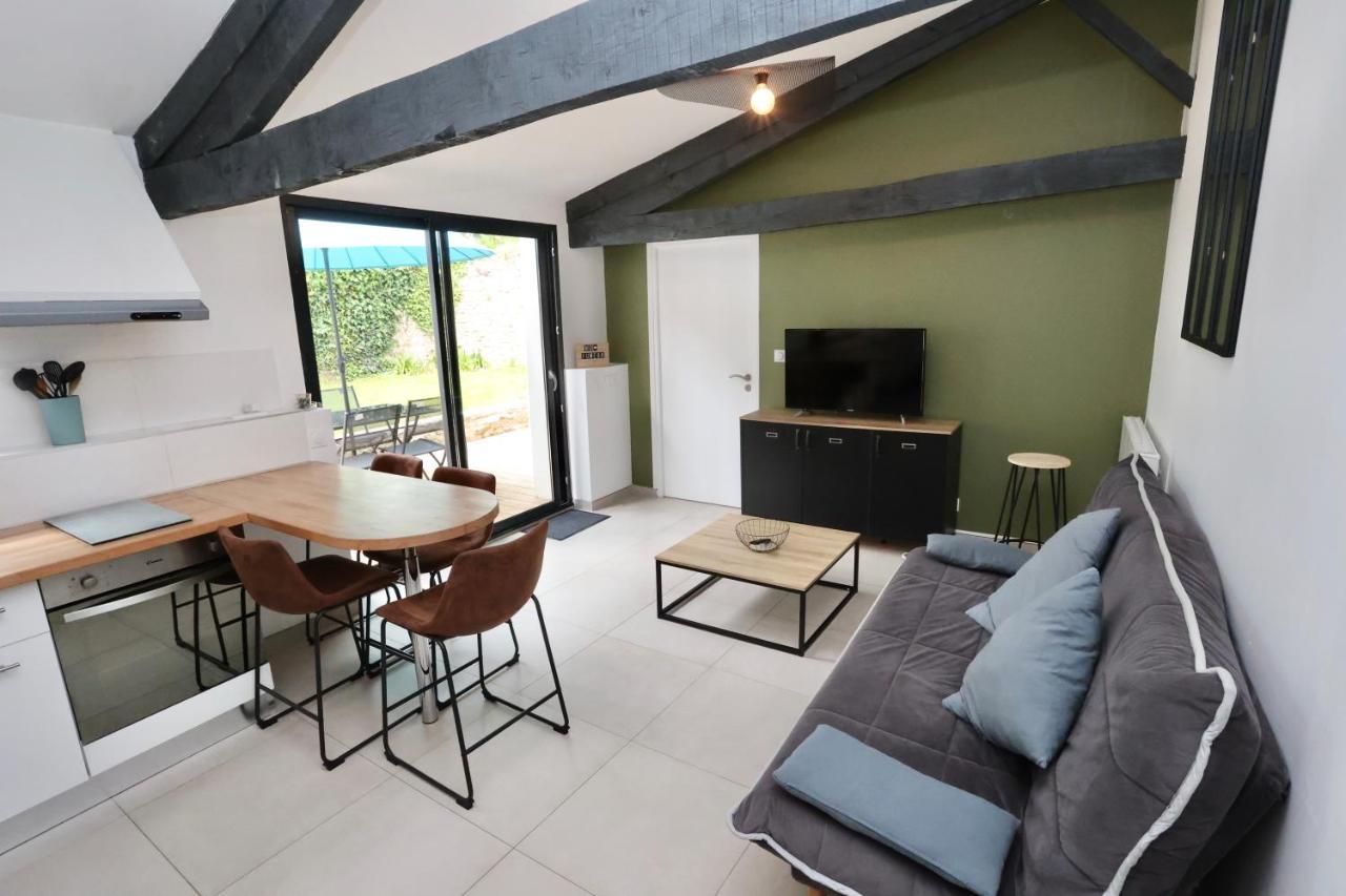 L'Atelier Et Sa Terrasse Daire Pontivy Dış mekan fotoğraf
