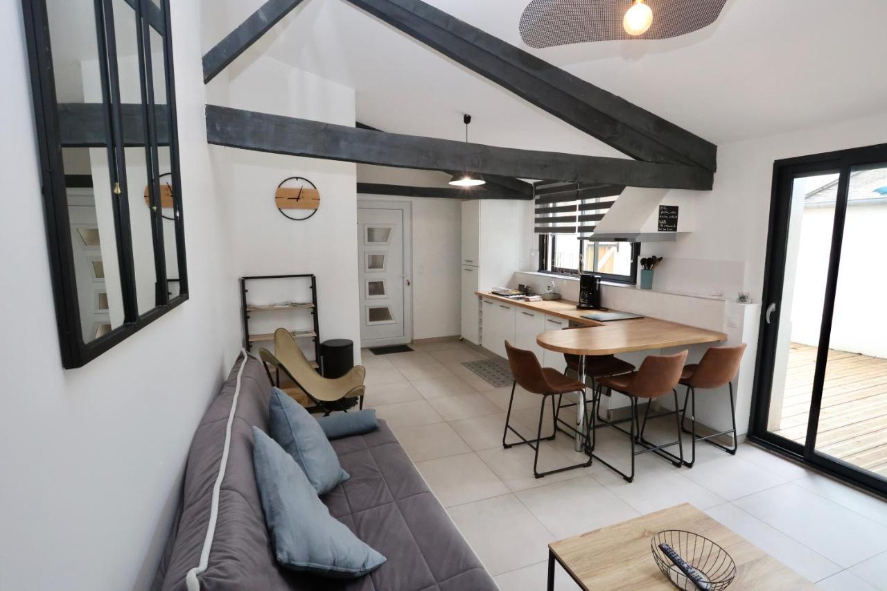 L'Atelier Et Sa Terrasse Daire Pontivy Dış mekan fotoğraf